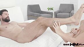 he returns triumphant as max cartel ravages asteria jade's big natural tits and pussy