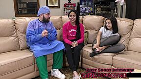 alix avery spreads natural tits for closeup dildo exam backstage roleplay