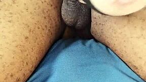 Monster cock ravages her with brutal new sex toy thrusts