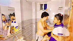 brunette girls fucked in retro threesome!