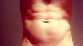 Blue-eyed exhibitionist flashes monster cock in public shower after bath