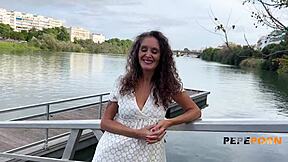 Super-mature Mavi Burbujita demands double dick pounding to win her over completely