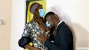 Lover Boy Licks And Fucks Office Secretary At Work Desk