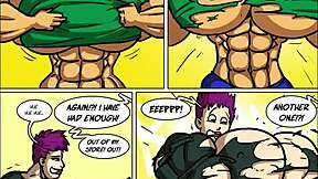 Zoie Challenges Emily in Epic Female Muscle Growth Showdown