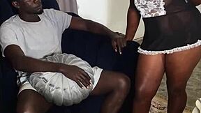 imagine fingering that curvy ebony maid's fat belly ass