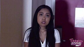 Lucky Professor Brogan Hooks Up with Talented Luna Mills for Steamy Session