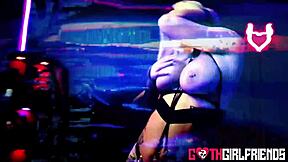 Busty Blonde Katalina Kyle Rides Hard Cock Deep in Her Wet Shaved Pussy Relentlessly