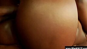 nubian janea jolie's big ass bounces on thick bbc