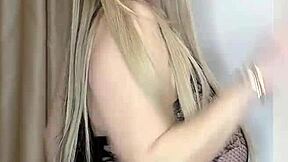 Why hide those big natural tits under see-through clothes?