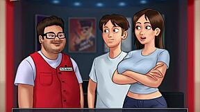 summertime saga 190 unfolds erotic big tits game tale