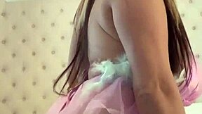 Think Saggy Big Natural Tits Look Cowardly In Ballerina Costume?