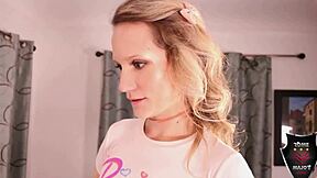 Bent Over Blonde Milf Lena Starr Takes Rome Major's Monster Cock Deep In Mouth And Pussy