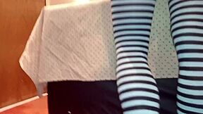 Damn listen to this brunette milf moan getting anal fucked by crossdresser