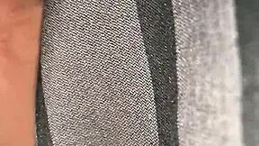 Hidden Cam Catches Candid Ebony Soles Getting Super Wet