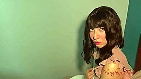 Hey, sharing the bed with step-sis again while granny visits