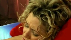 skinny ebony babe with small tits slurps black cock in horny interracial blowjob sex