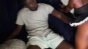 imagine fingering that curvy ebony maid's fat belly ass