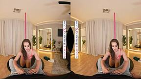 Mandy Waters Deepthroats Boyfriend's Son in Heels