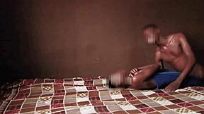 Petite Girl with Small Tits Goofs Around Sucking Monster Big Cock Deep