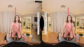 Mandy Waters Deepthroats Boyfriend's Son in Heels