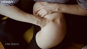 Petite Slut Gapes Huge from Deep Anal Fisting in Tight Dress