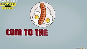 ameena green claps ass cheeks cookout bent over doggystyle cumshot brazzers