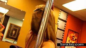 Sara Jay and Ava Devine Slammed by Massive Black Cocks at Hooters!!