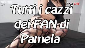 Pamela's Fan Orgy Swaps Cum in Wild Romanian Gangbang!