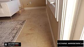 Lethalhardcore Pigtail Babe Rides Stepdad's Cock in Hardcore Doggystyle