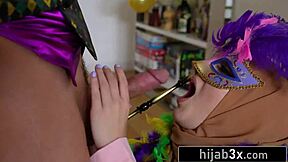 Hey gorgeous muslim teen, ready to ride cock at Mardi Gras?