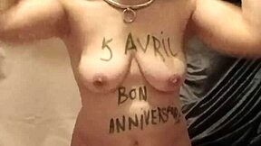 Happy Birthday Master! Your Slave Whore Begs for Humiliation Play