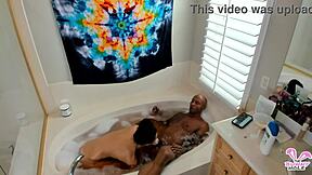 Quickie Doggystyle In Bathtub With Big Cock Slut!