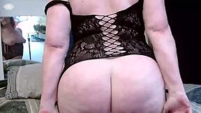 Dawnskye1962 Super Sexy in Bodystocking! Pounds BBC Dildo Update 56 #347