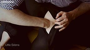 Petite Slut Gapes Huge from Deep Anal Fisting in Tight Dress