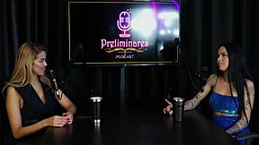 Evelyn Buarque Starts In Club Turns Fetish Dom Bisexual Swinger In Sheer Red Lingerie