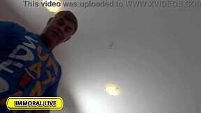 NAUGHTY stepsister TAISSIA SHANTI in threesome w stepbrother & pal's DOUBLE PENETRATION