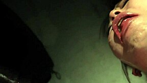 Deviant patient dominates bound Asian nurse! 😈🔥 Hogtied gagging fun