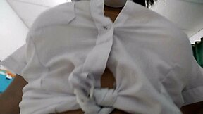 wanna see this irresistible mature latina flash her sensual skirt tease