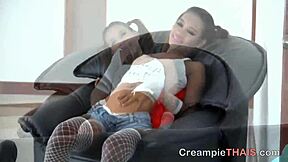 Can You Handle This Petite Thai Teen's Bubble Butt Bouncing on Cock in Bangkok Bar?