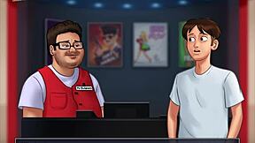 summertime saga 190 unfolds erotic big tits game tale