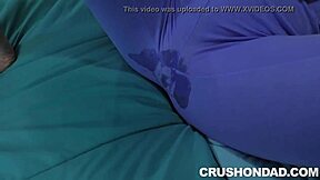 hey stepdaughter harlowe blue can't stop squirting all over in hardcore pov