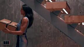 nympho stepmom penny barber invites stepson to her secret dungeon for rough anal riding