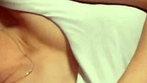 on july 9th 2025 my wife slept on the sofa so i filmed her then licked her boobs and pussy