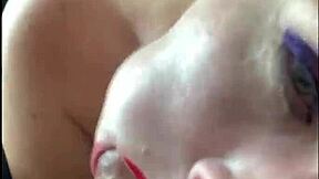 Amateur Milf Girlfriend Moans Sucking Monster Cock Deepthroat Sloppy