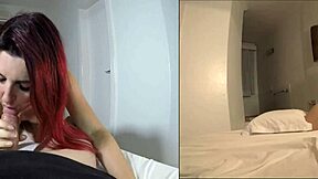 her first intense squirt soaked the entire bed in a wild petite creampie fuck