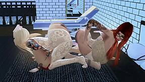 Horny Nurse Bella Pounds Big Tits Patient Mila in Hospital