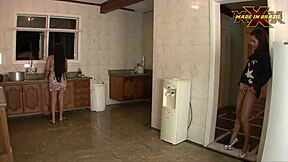 hey boss, did you see your wife drop mouth on maid's wet pussy?