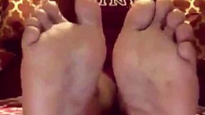 Whoa, Check Out My Step Sister-in-Law's Tempting Ebony Feet!