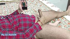 Desi stepsis pussy licked hard before bro fucks to orgasm!