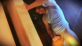 muscular stud pins her against wall thrusting big cock with sexy pelvic grinds